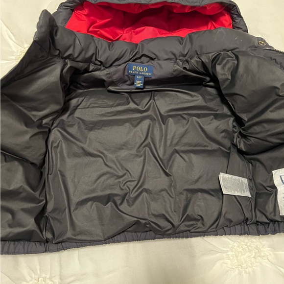 Boys Polo Puff Coat Size 3T In Excellent Condition - Picture 4 of 4